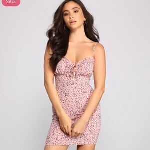 Windsor Pink Floral dress - excellent condition